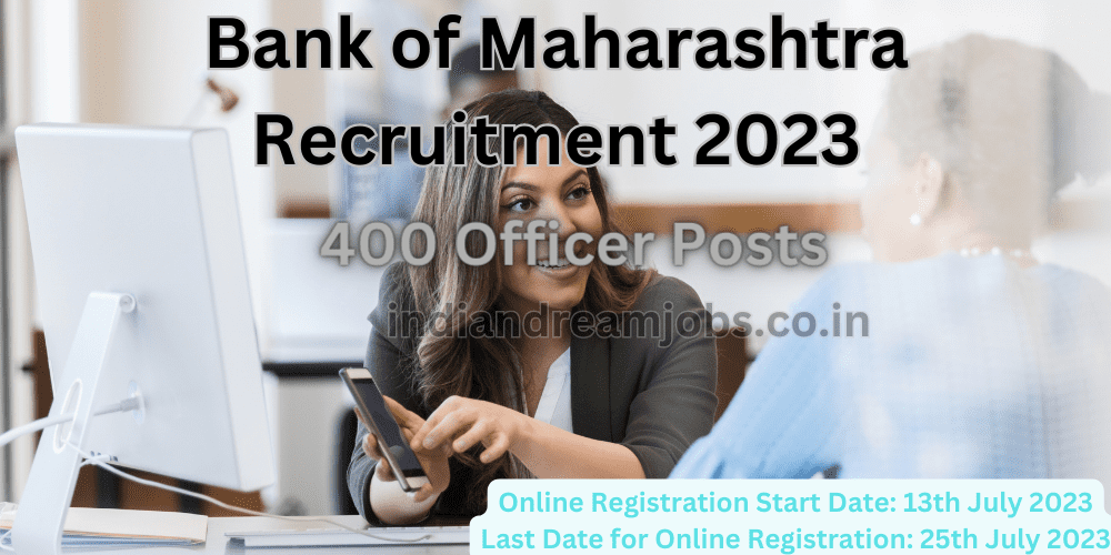 BANK OF MAHARASHTRA RECRUITMENT 2023
