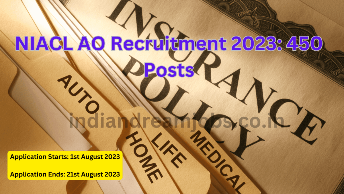 NIACL AO Recruitment 2023-450 posts: Discover your potential 222 NIACL-AO-Recruitment-2023