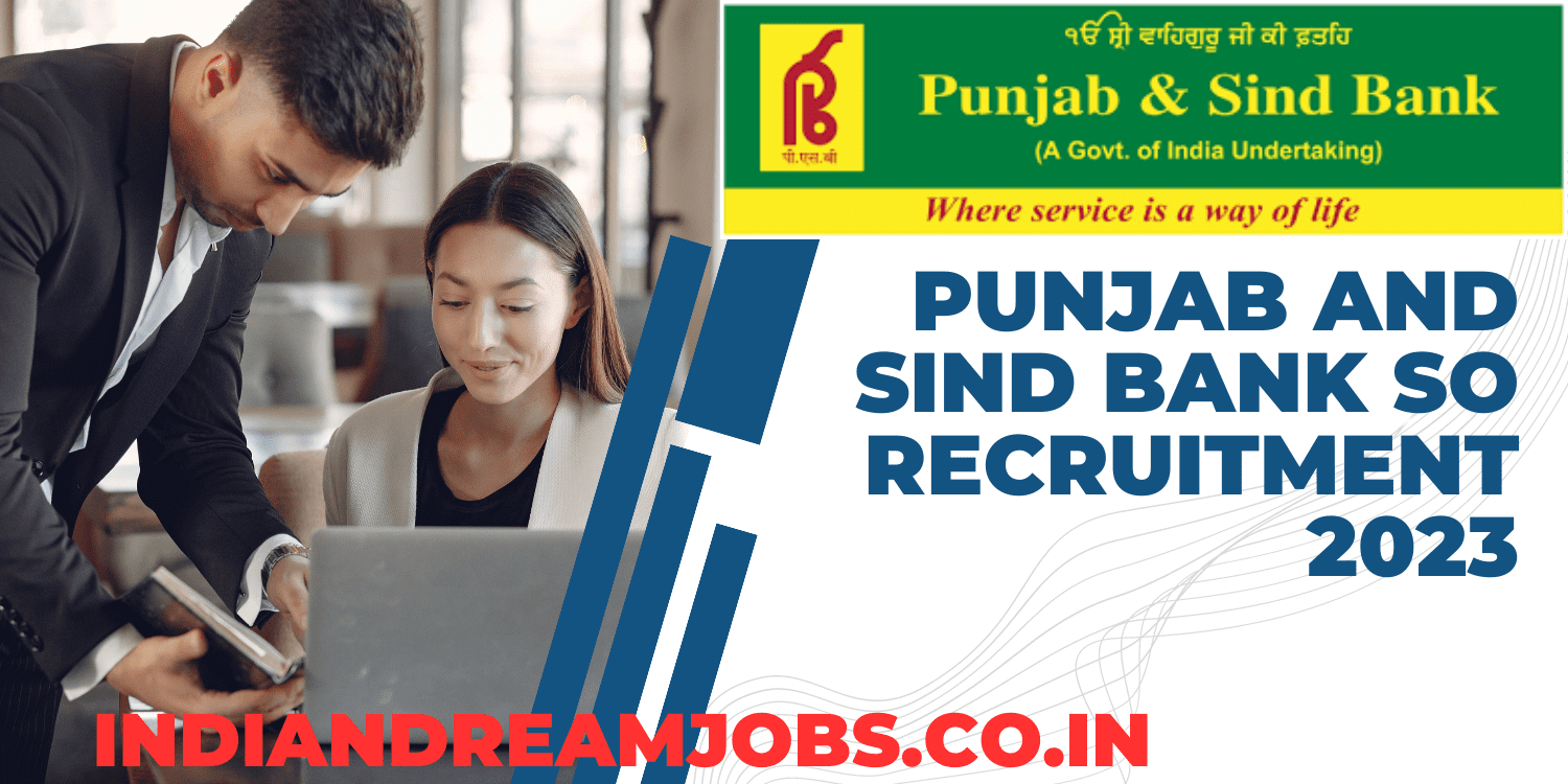 punjab and sind bank so recruitment 2023