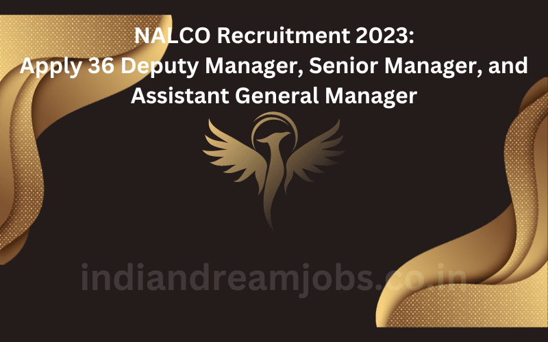 NALCO Recruitment 2023