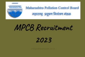 mpcb recruitment 2023